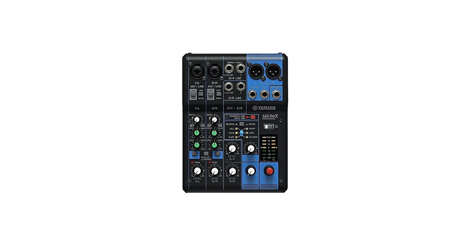 Amazon.com: YAMAHA Mg06x 6-Channel XLR Mixing Console : Musical