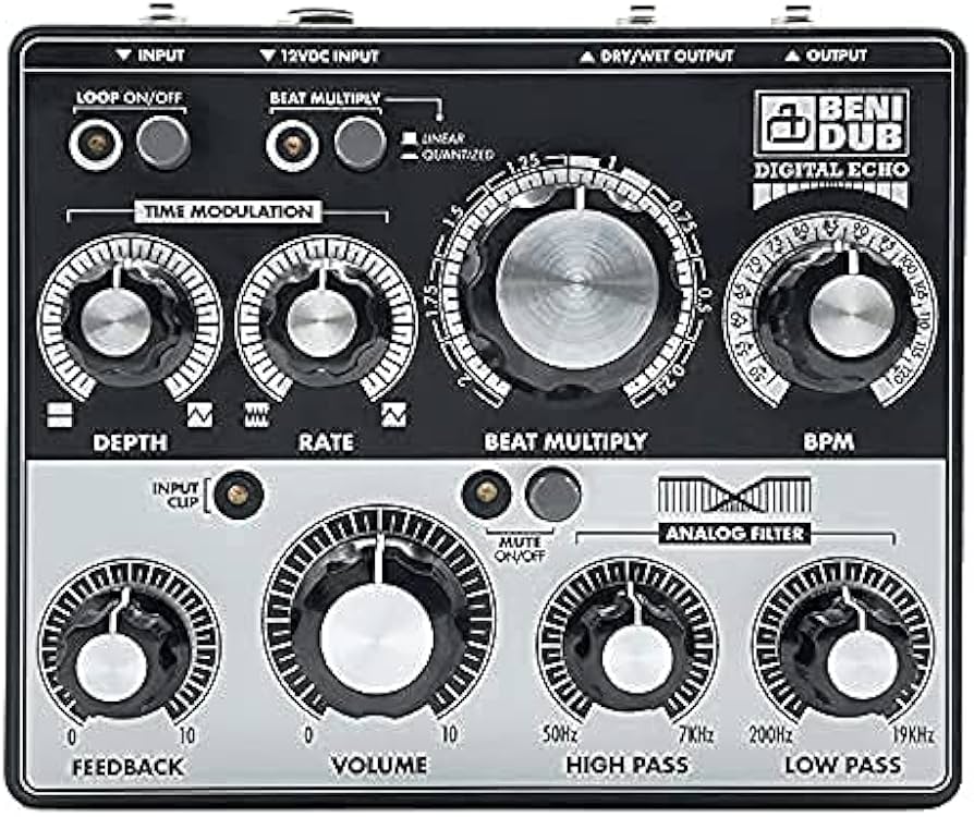 Amazon | Benidub Digital Echo デスクトップディレイ | ディレイ