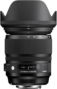 Sigma 24-105mm F4.0 DG OS HSM Zoom Lens for Nikon DSLR Cameras