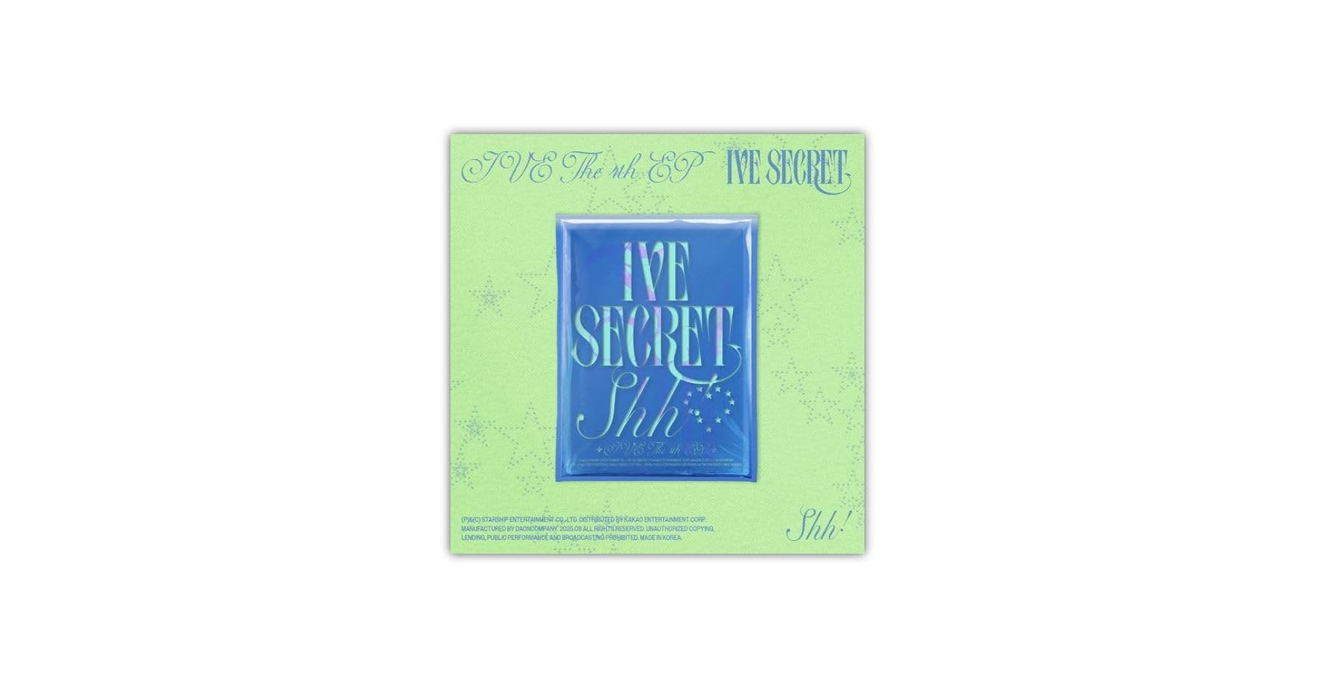 Amazon.co.jp: IVE - 4th EP ALBUM [ IVE SECRET ] 韓国盤 (Shh! ver