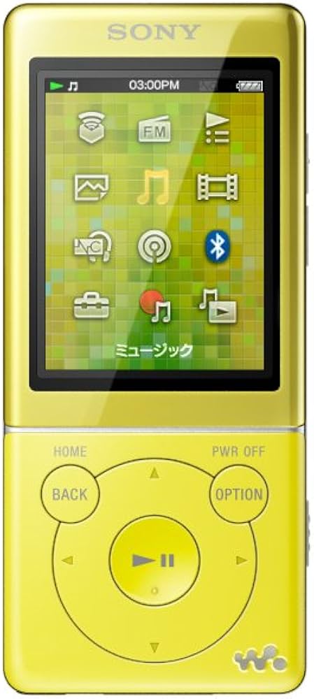 Amazon | SONY ウォークマン Sシリーズ [メモリータイプ] 8GB イエロー