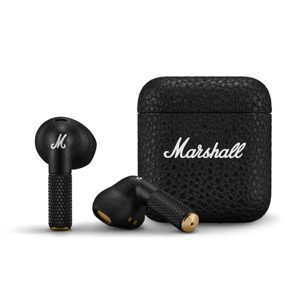 Amazon.co.jp: Marshall 完全ワイヤレスイヤホン Minor IV ブラック