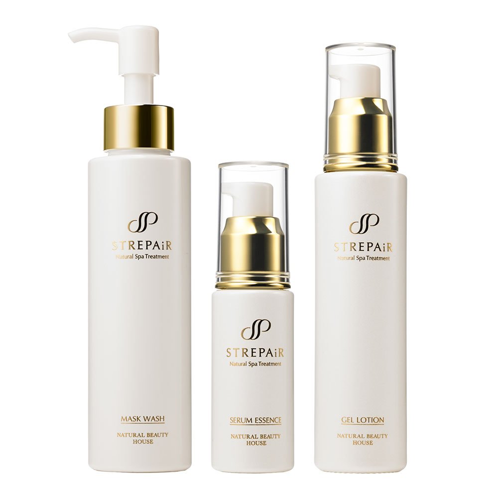 Amazon.co.jp: ストレピア STREPAiR スキンケア基本3点セット マスク