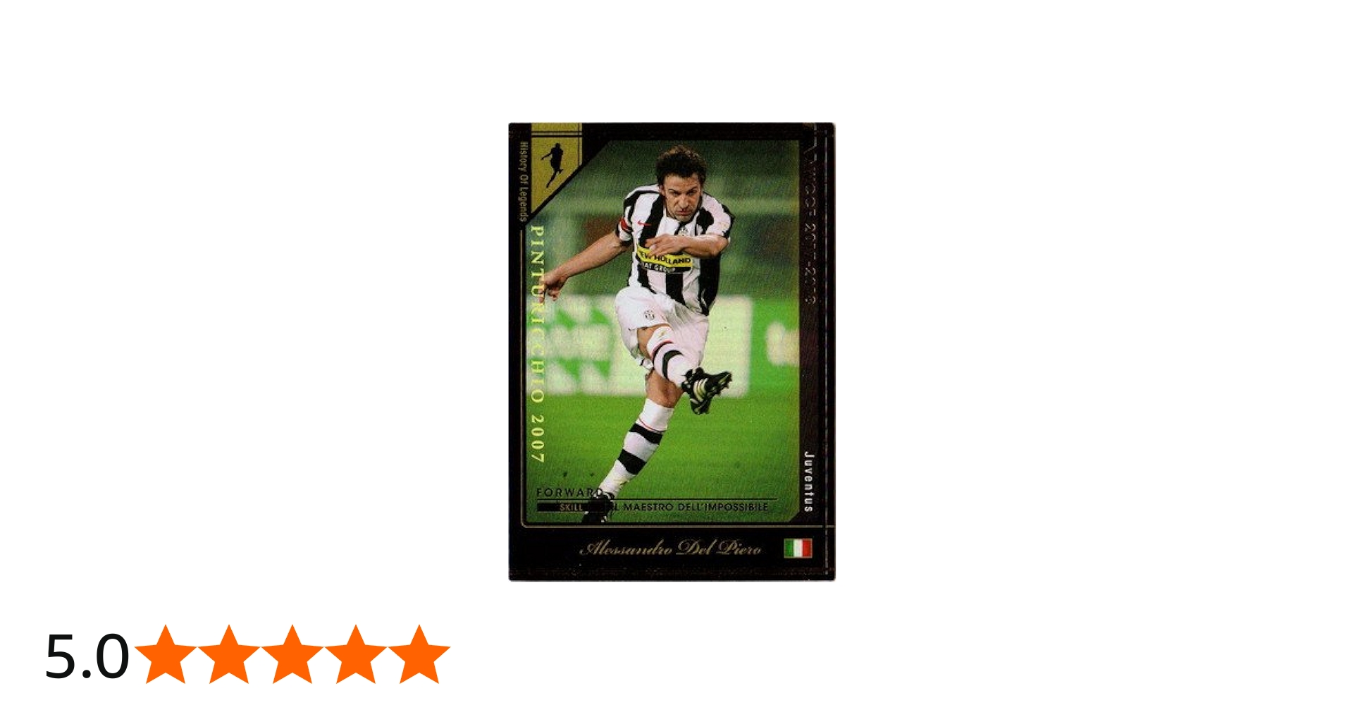 Amazon.co.jp: WCCF【17-18 Ver.2.0 /HOLE】アレッサンドロ・デル