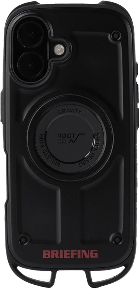 Amazon.co.jp: BR×ROOT CO. for iPhone 16 (ブラック) : 家電＆カメラ