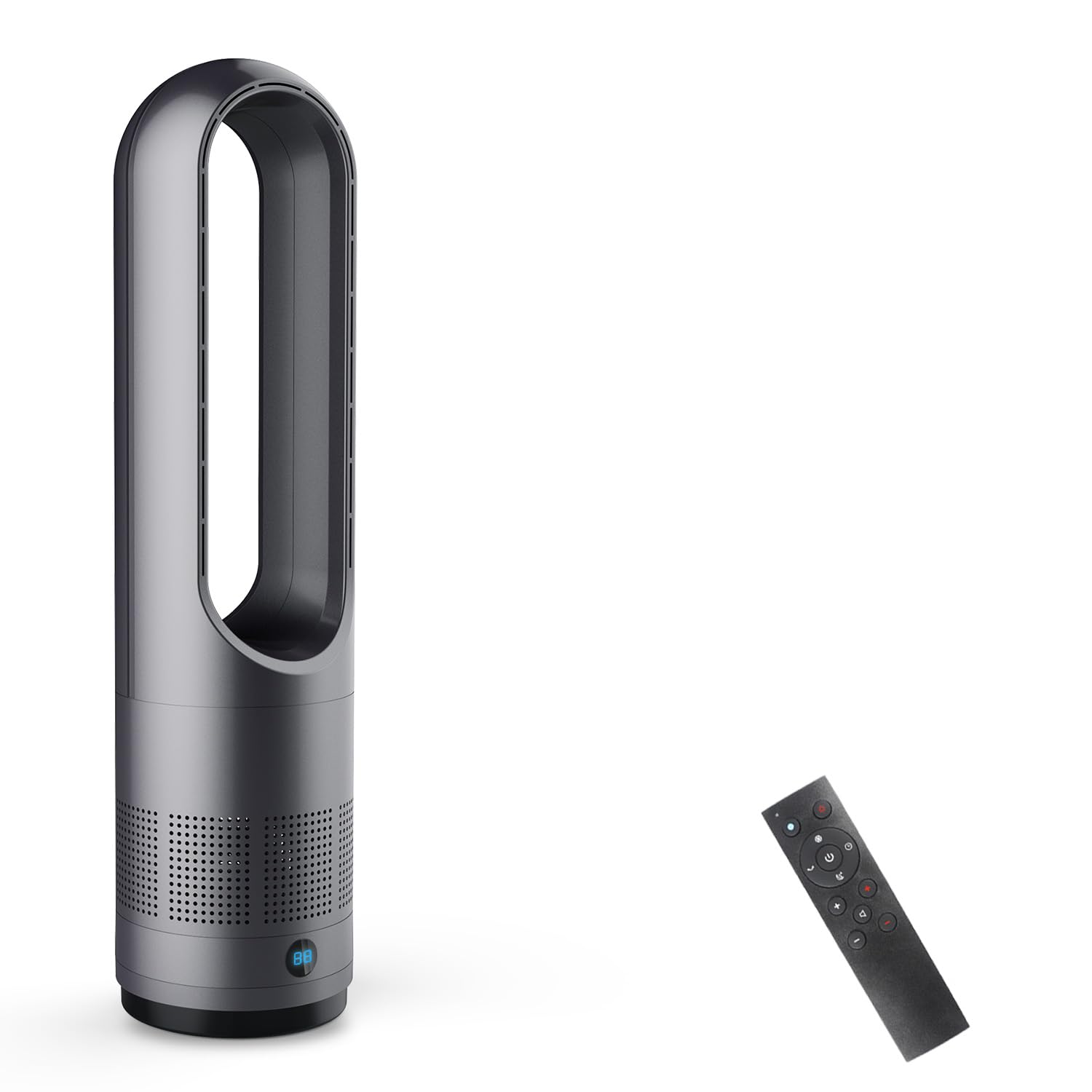 Amazon | 【冷暖兼用・羽根なし】扇風機 タワーファン セラミック