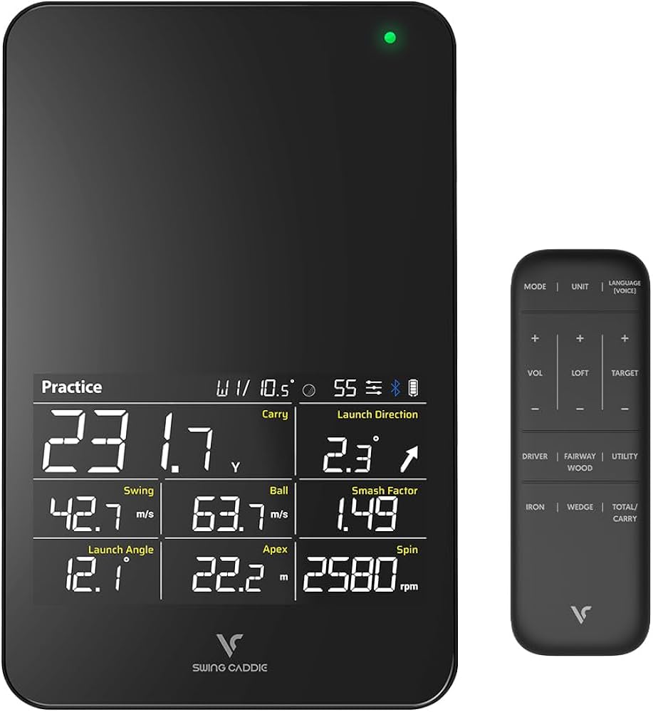 Amazon | [Voice Caddie] SC4 ゴルフ用 弾道計測器 ポータブルローンチ