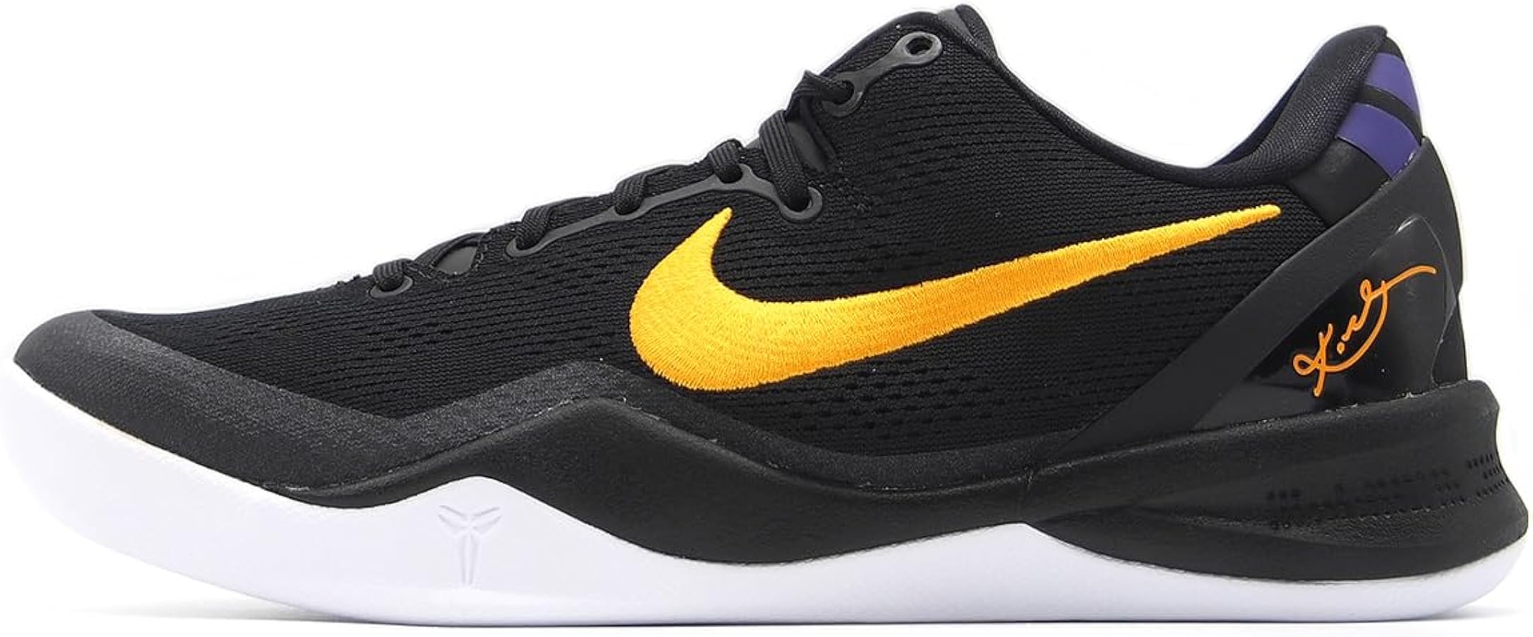 Amazon | [ナイキ] KOBE 8 PROTRO BLACK/UNIVERSITY GOLD-WHITE hf9550