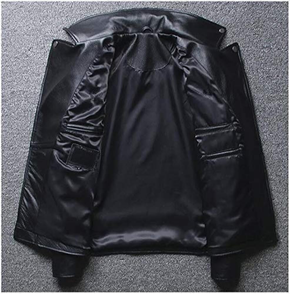 Amazon | CHEJI ライダース ジャケットメンズ 本革 羊革·牛革 ラム革