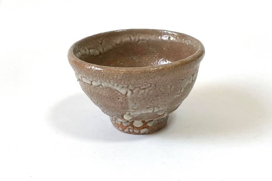 Amazon.co.jp: 陶芸家 作家物 岡本作礼 唐津井戸 ぐい呑 井戸ぐい呑