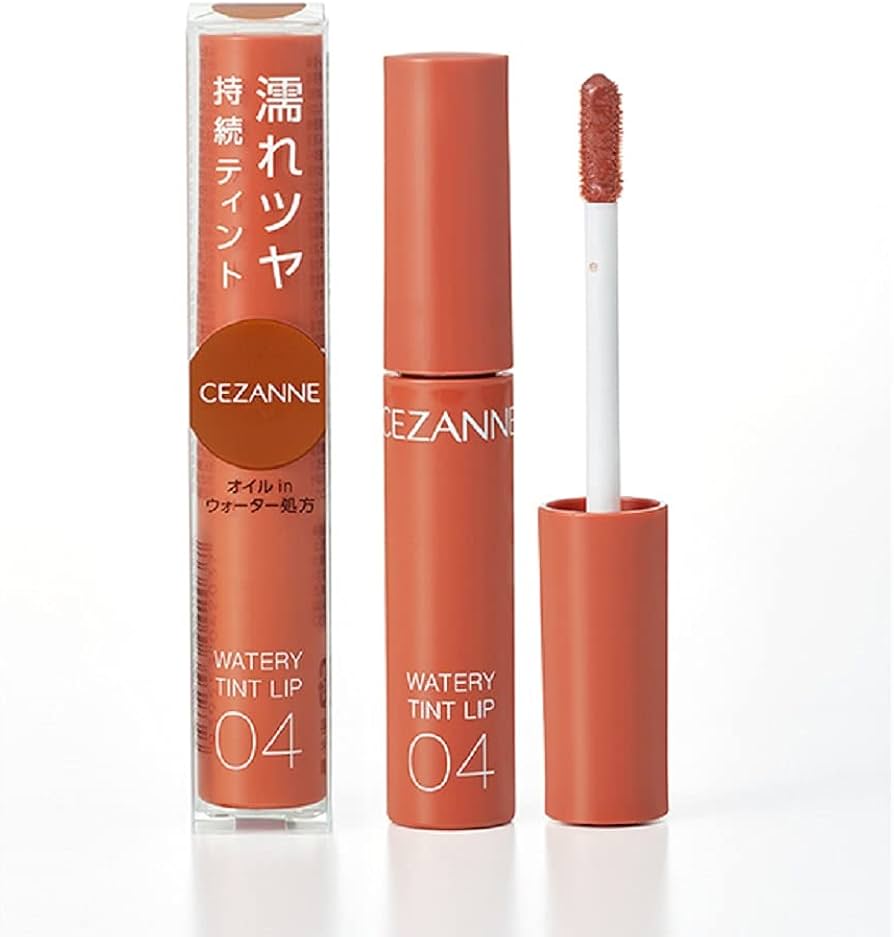 Amazon | セザンヌ ウォータリーティントリップ04 キャメルオレンジ