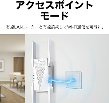 Amazon.co.jp: TP-Link Wi-Fi 6E 対応 無線LAN 中継器 Wi-Fi中継機
