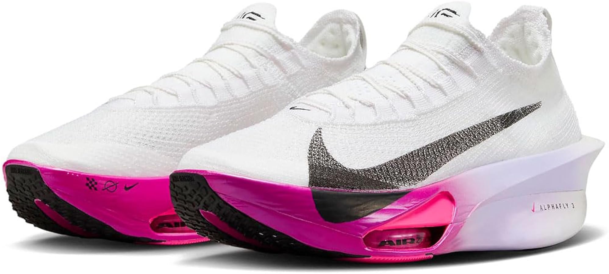 Amazon | [ナイキ] アルファフライ 3 ALPHA FLY 3 ホワイト/パープル