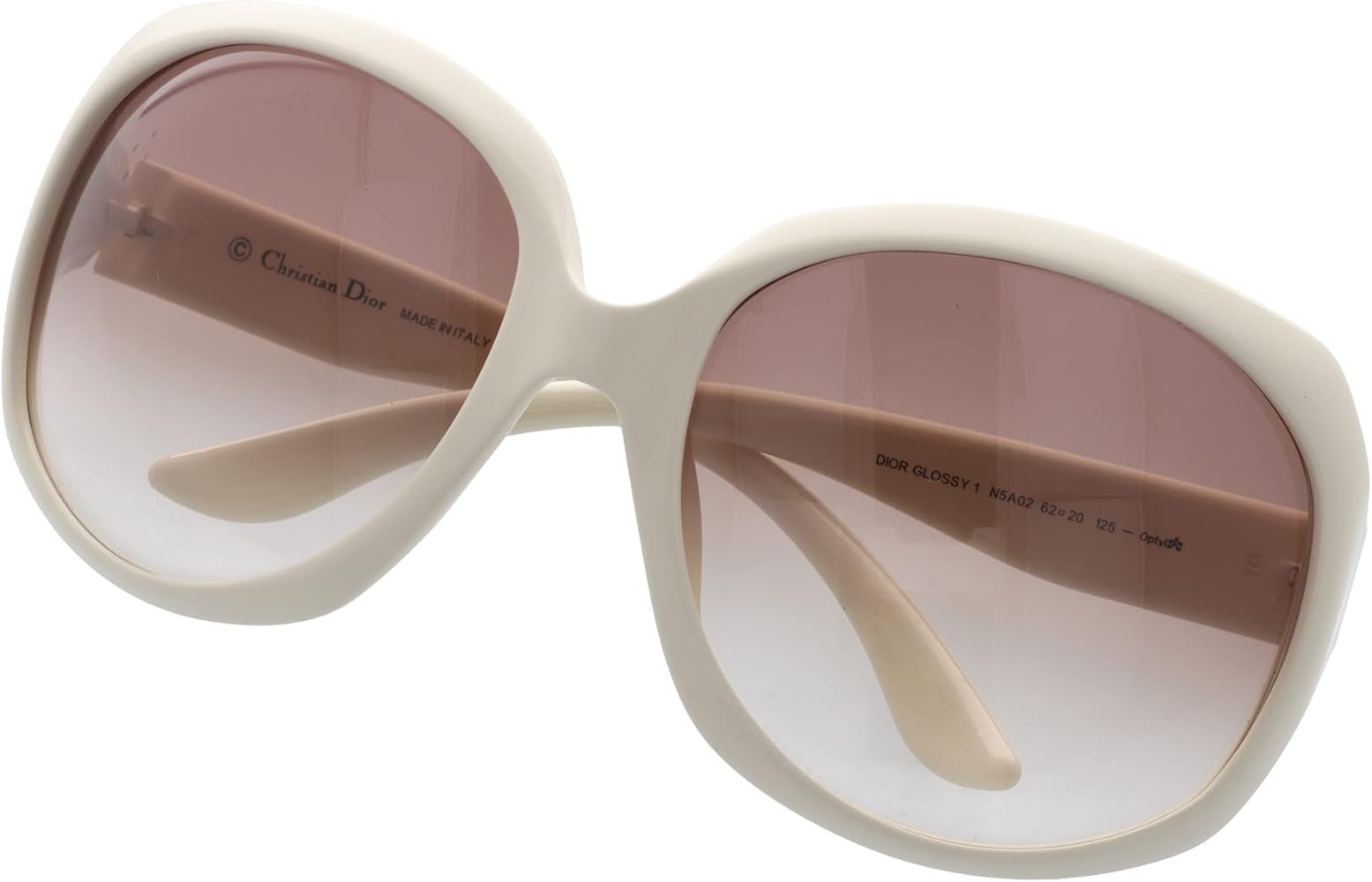 Amazon.co.jp: Dior Christian Dior Sunglasses GLOSSY1 N5A/02, white