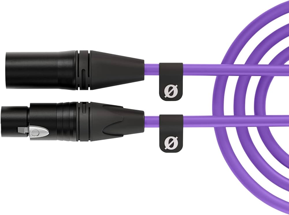 Amazon.com: RØDE XLR-6 Premium XLR Cable (6m, Purple) : Musical