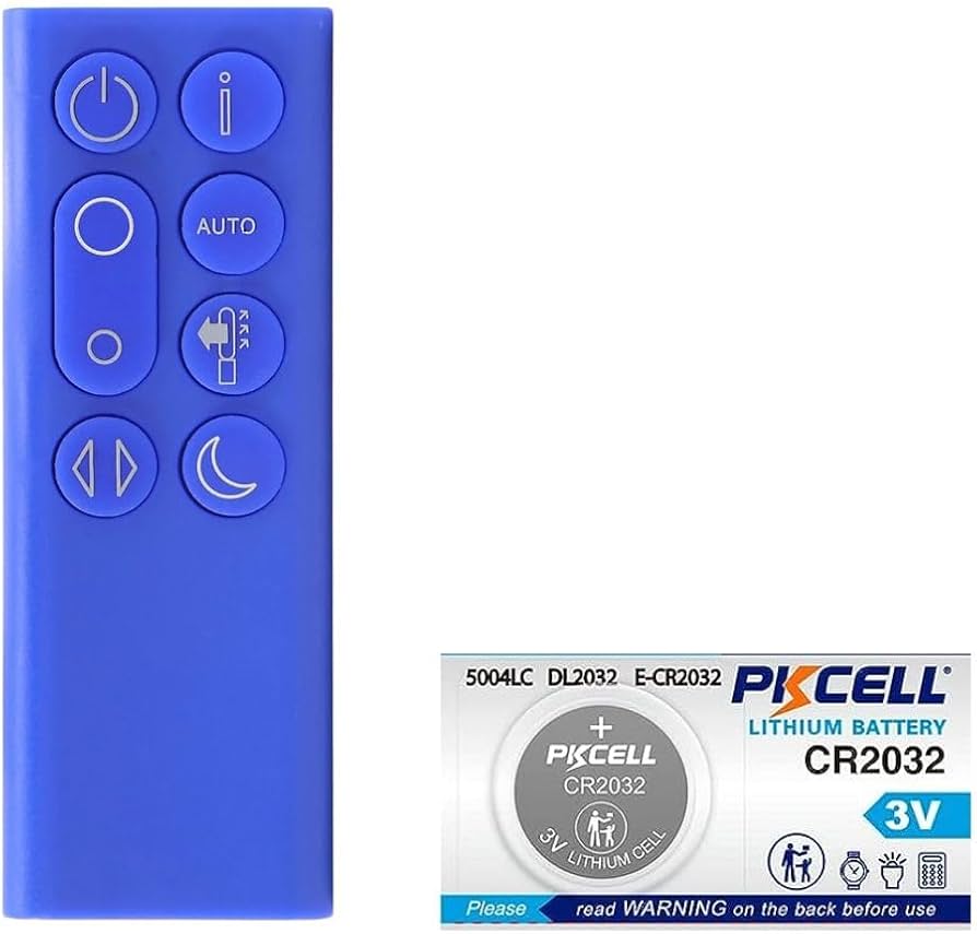 Amazon.co.jp: 【電池付属】ダイソン TP04 TP07 リモコン 青 ブルー