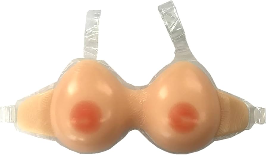 Amazon.co.jp: 偽胸偽乳男性の母乳シリコンバスト 女性の衣料品のため