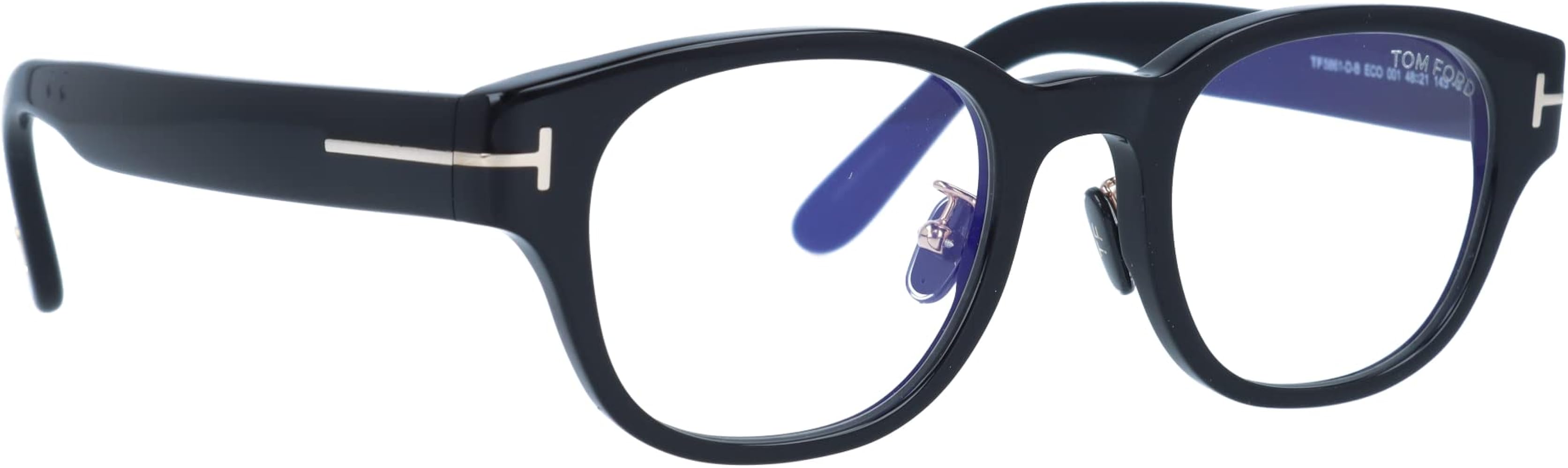 Amazon | [Tom Ford] トムフォード TF5861D-B 001 48 メガネ 伊達