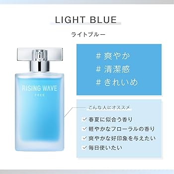 Amazon.co.jp: RISINGWAVE Rising Wave Free Light Blue Eau de