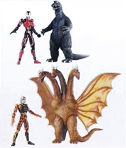 Amazon | ミクロマン 着ぐるミクロマン(KM-SP01) 「ゴジラVS