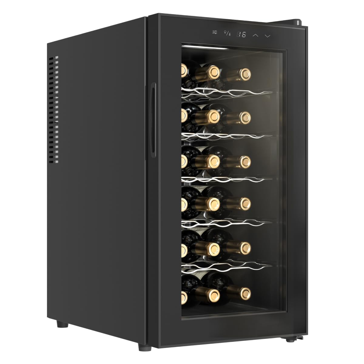 ワインセラー 黒 最大18本収納(LW-D18) ワインセラー ルフィエール LW