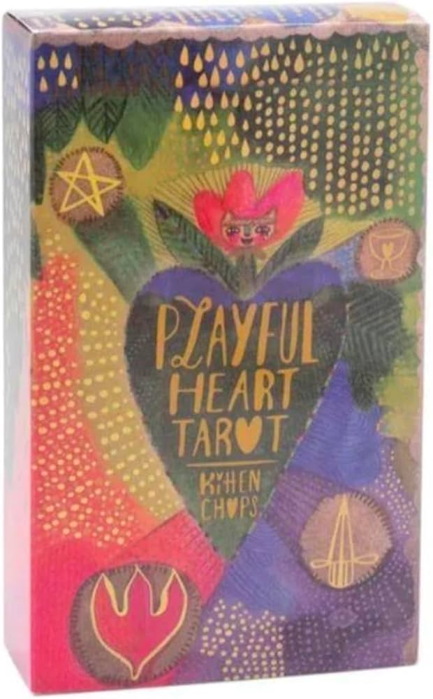 Amazon.co.jp: プレイフルハートタロットカード、ポップでカラフルな