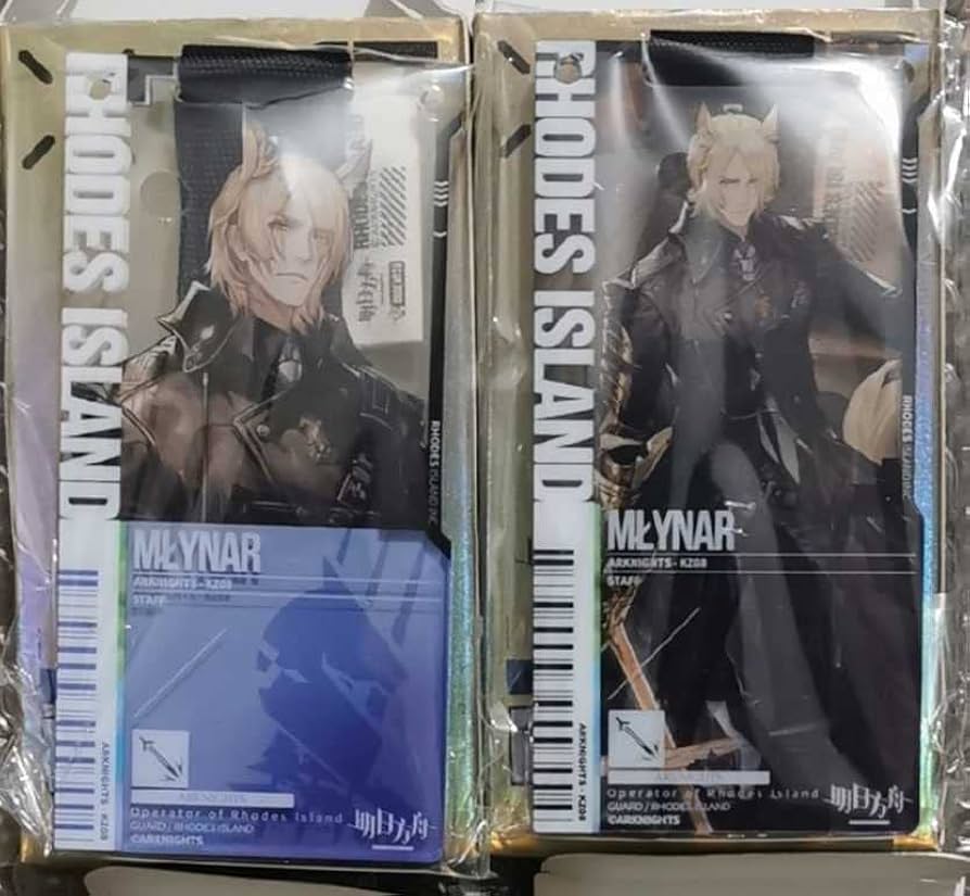 Amazon.co.jp: アークナイツ 通行認証 ムリナール 昇進前昇進後 2種