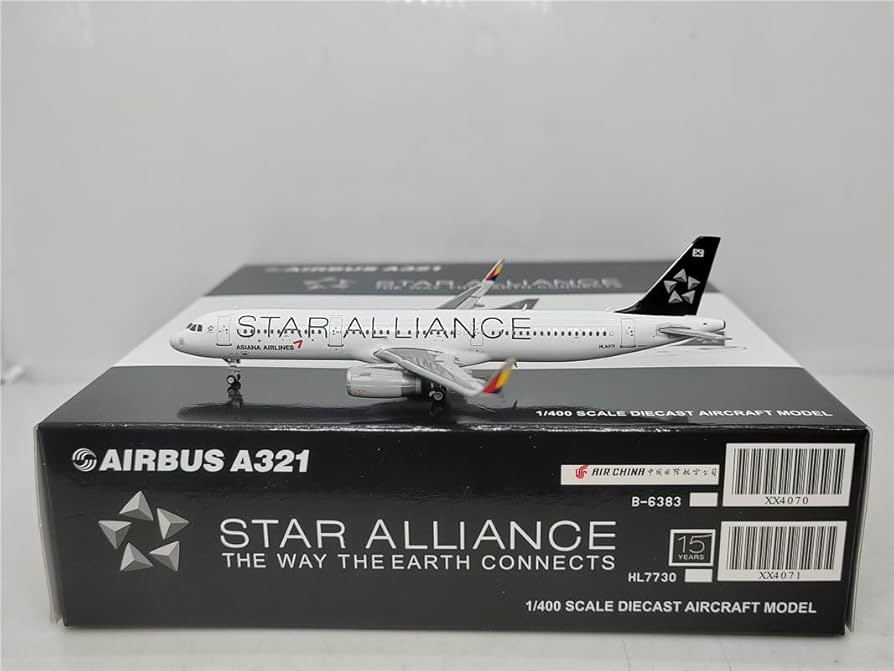 Amazon | JC Wings 1:400 XX4072 Asiana アシアナ航空 Airbus A321