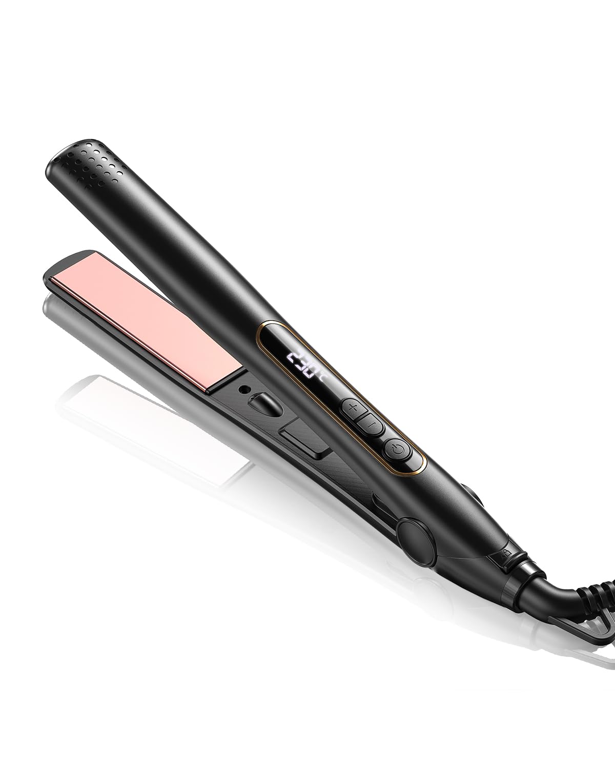 Amazon | RUNCTY ヘアアイロン ストレートヘアアイロン 5段階温度調節