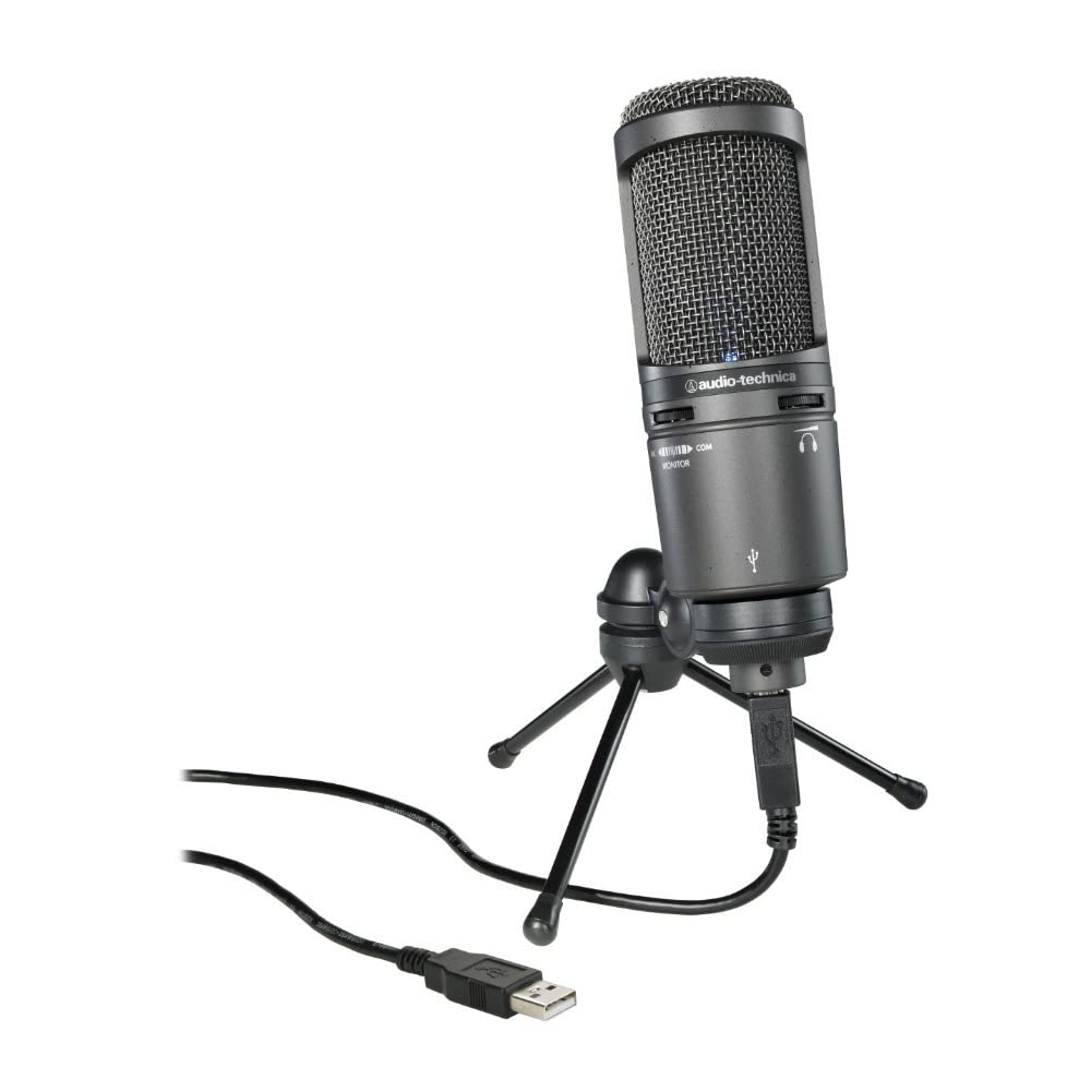Amazon.com: Audio-Technica AT2020USB+ Cardioid Condenser USB