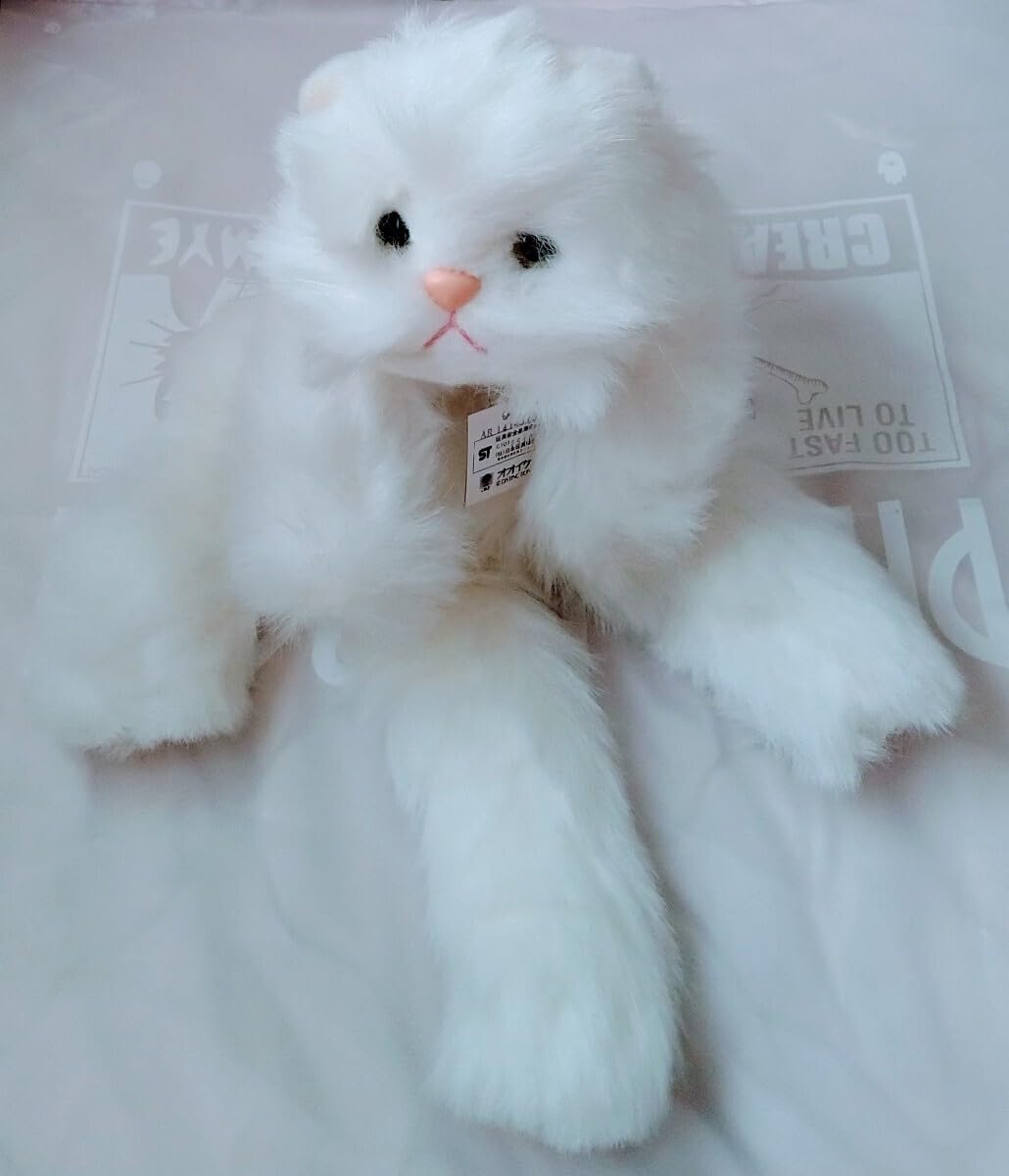 ペルシャ猫 オオイケ 昭和レトロ ぬいぐるみ