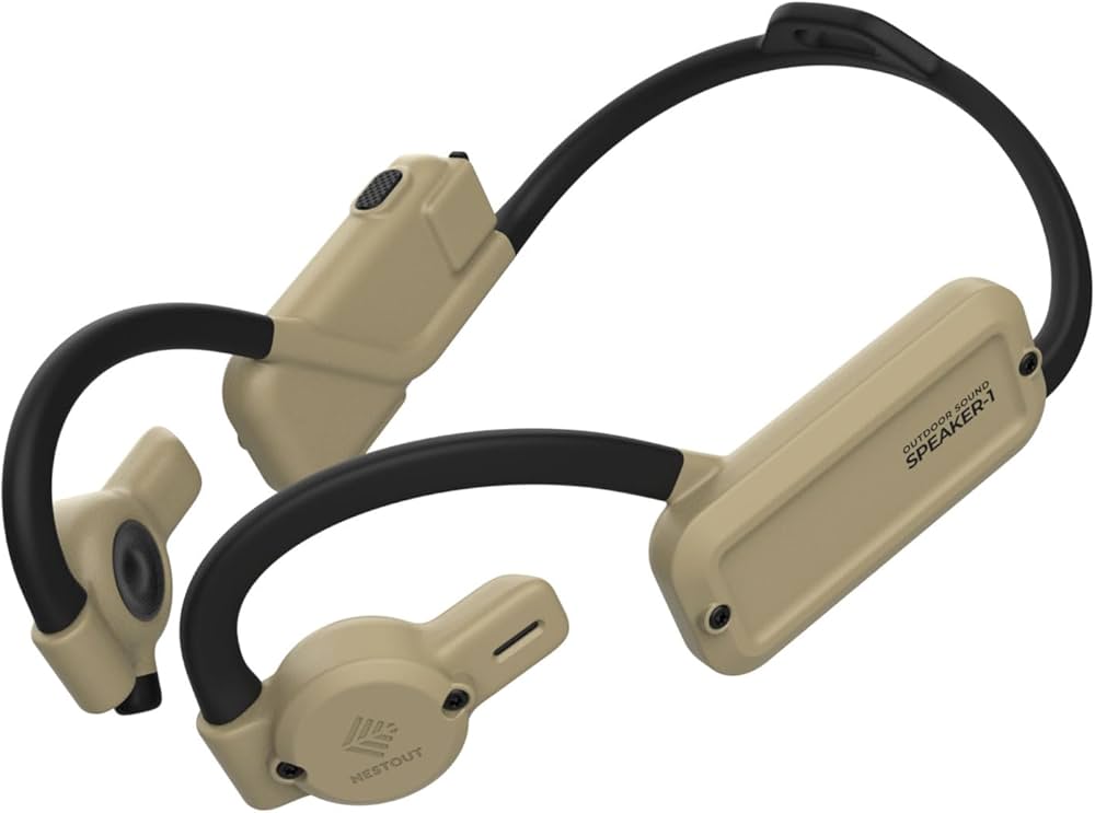 Amazon.co.jp: エレコム Bluetoothイヤホン NESTOUT SPEAKER-1 耳を塞