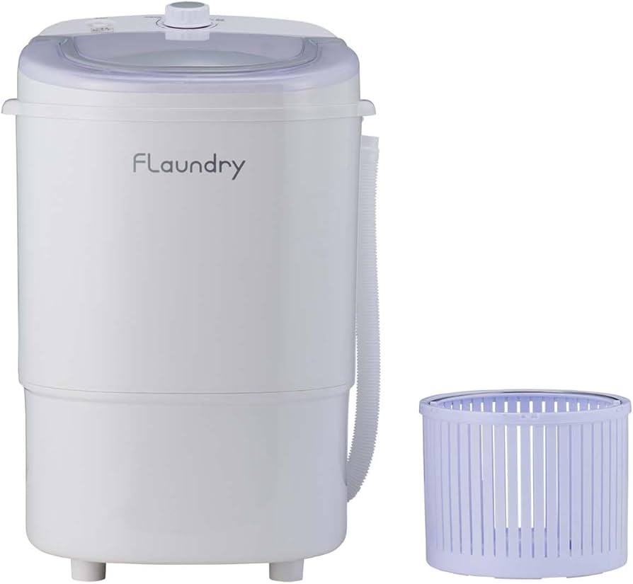 Amazon.co.jp: フランドリー しっかり洗える小型洗濯機 E103 簡易脱水