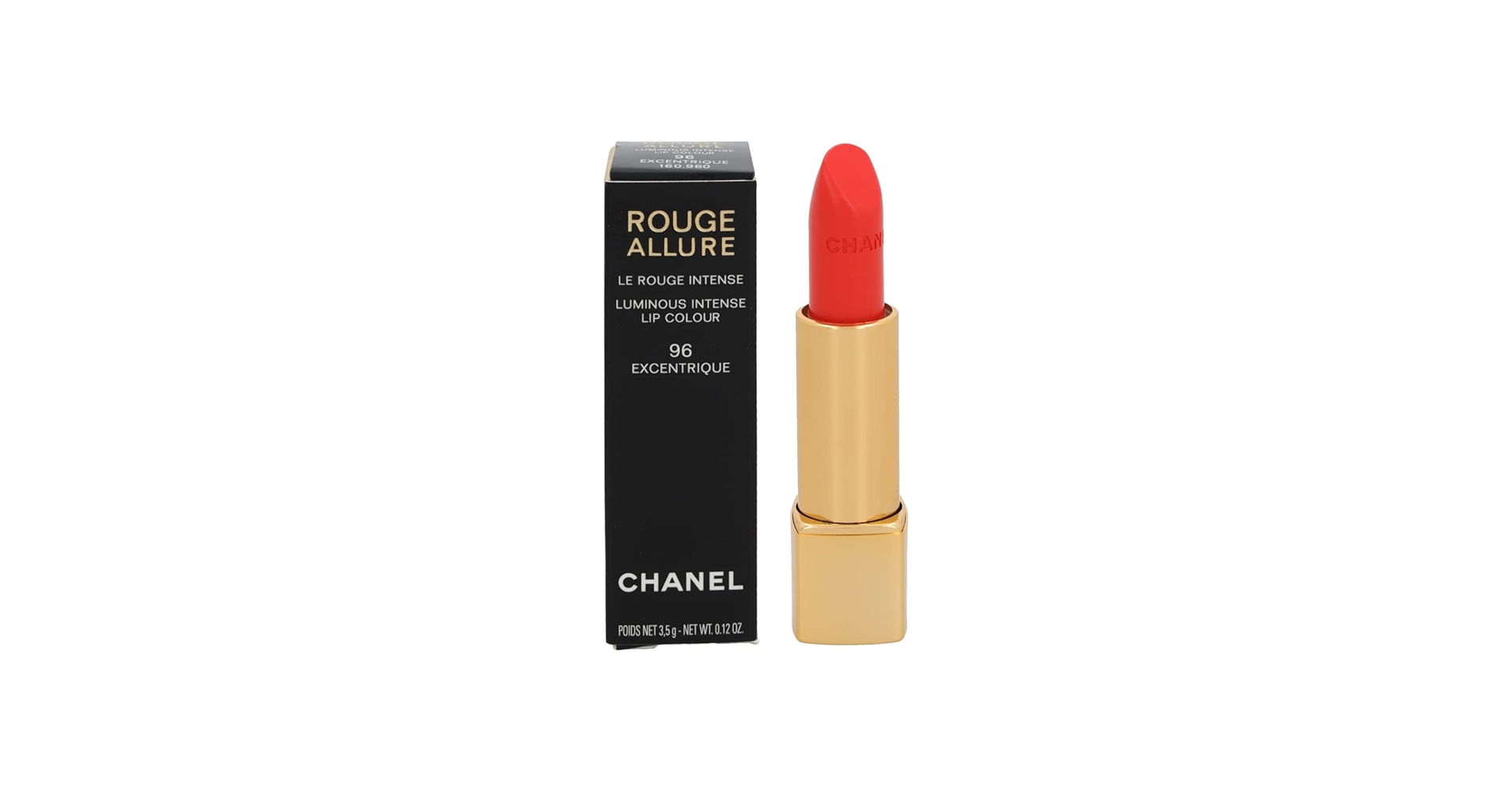 Amazon.com : Chanel Rouge Allure Luminous Intense Lip Colour, 96