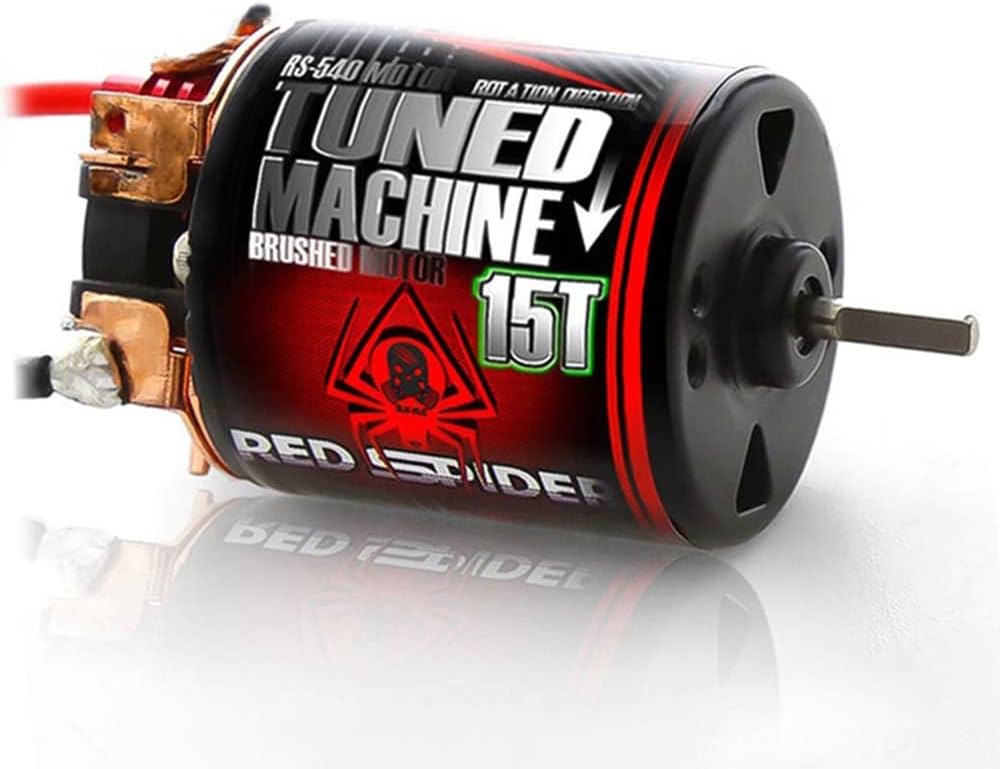 Amazon.com: Chanmoo RC Car Motor Waterproof 540 Brushed Motor 15T
