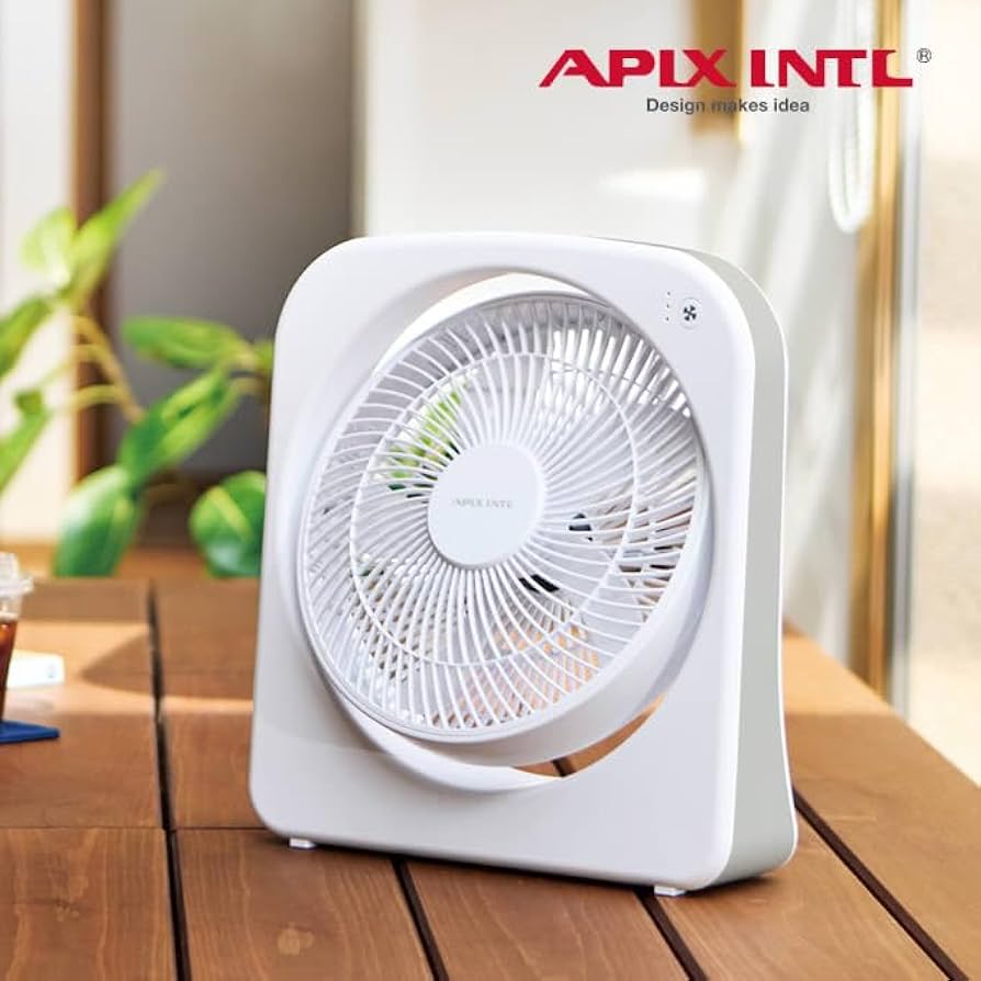 Amazon | APIX 2電源式スリムファン 扇風機 ホワイト | ノーブランド品