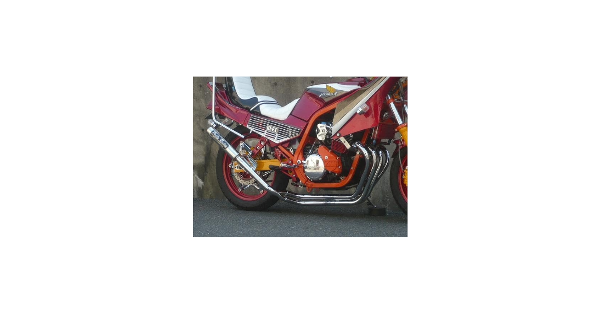 Amazon | PRETTY RACING製 CBR400F 分割式 42.7π (改タイプ2) PRETTY管