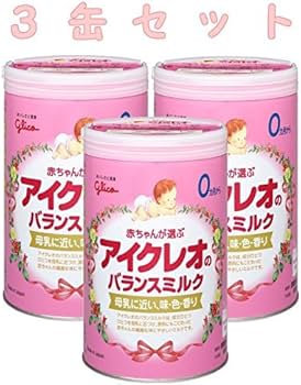 Amazon.co.jp: 【3缶セット】 アイクレオのバランスミルク 800g : 食品