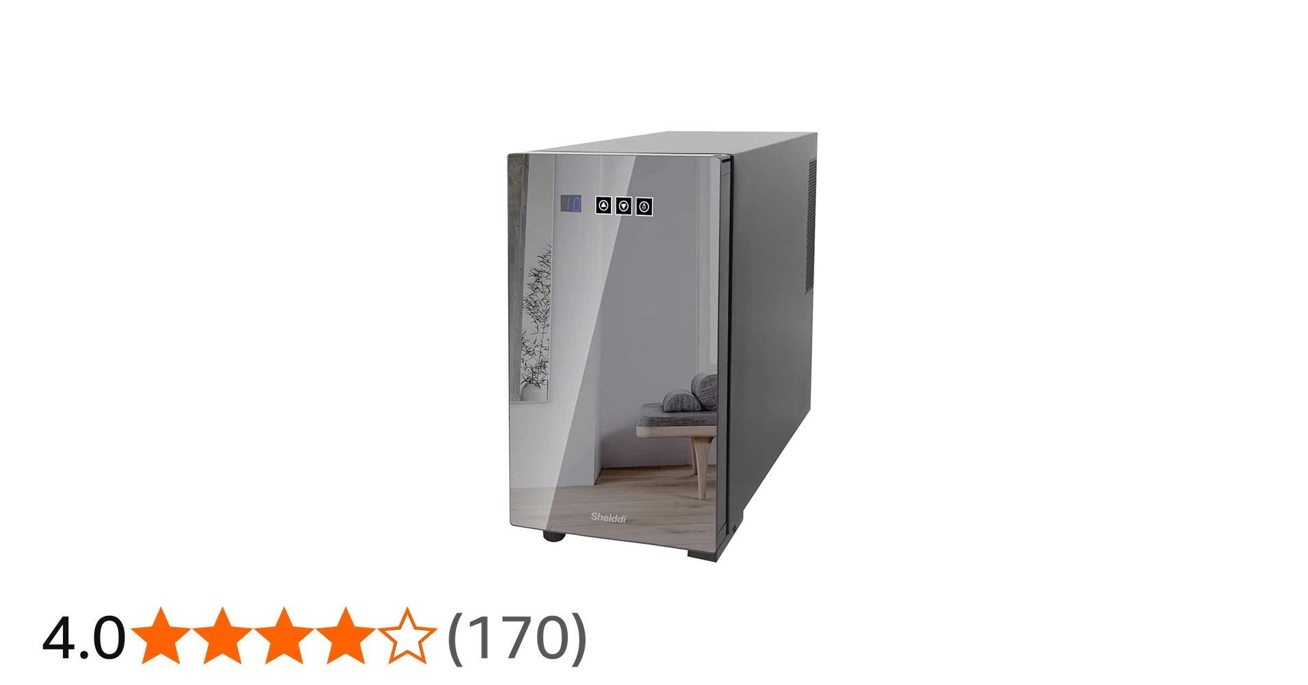 Amazon | Shelddi 小型冷蔵庫 23L 静音 おしゃれ 省エネ ミニ電子