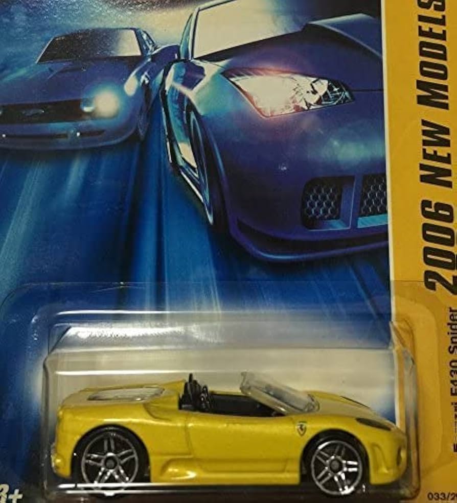 Amazon | Hot Wheels Ferrari F430 Spider ferrari F430 spider Yellow