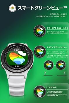 Amazon | [ボイスキャディ] Voice Caddie A2 ゴルフウォッチ 完全防水