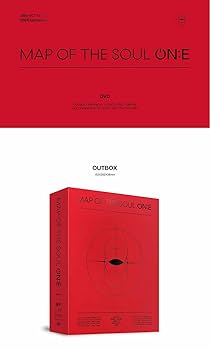 BTS MAP OF THE SOUL ON:E DVD. 3 DISC(DVD CD/about 300 mins)+148p