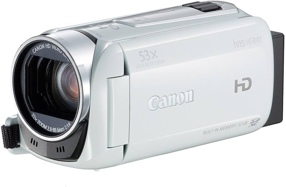 Amazon | Canon デジタルビデオカメラ iVIS HF R41 光学32倍ズーム