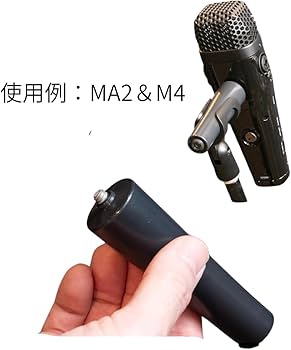 Amazon | ZOOM ズーム マイククリップアダプタ MA2 ブラック | マイク
