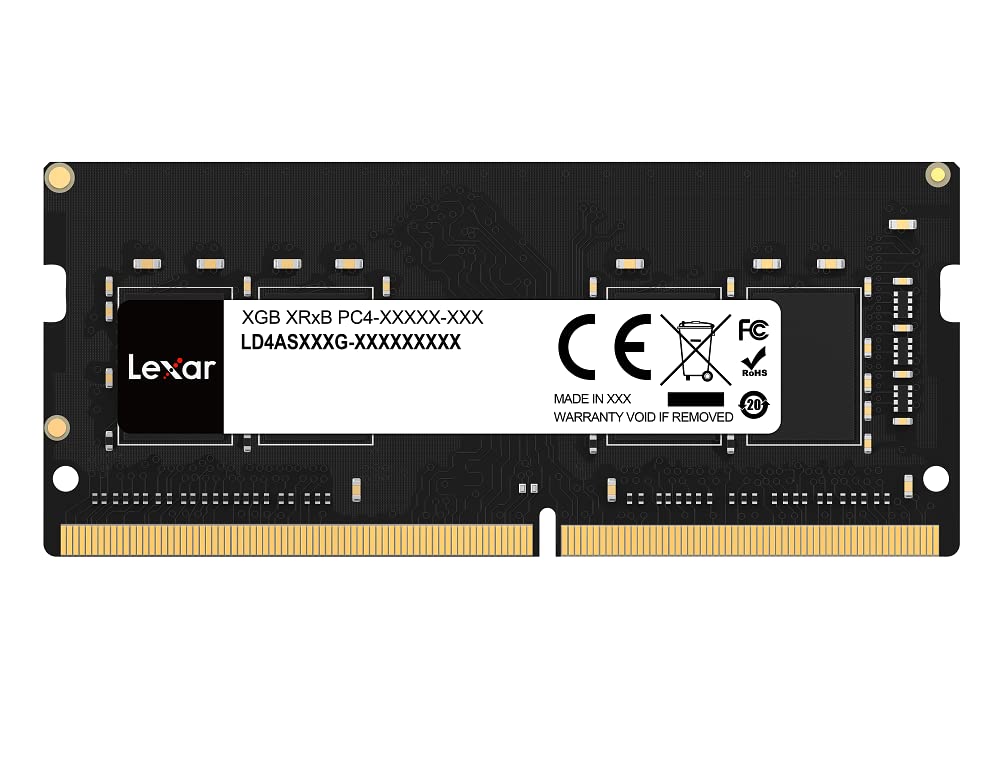 Amazon.co.jp: Lexar DRAM ライトユーザー向け DDR4 3200 MHz SODIMM