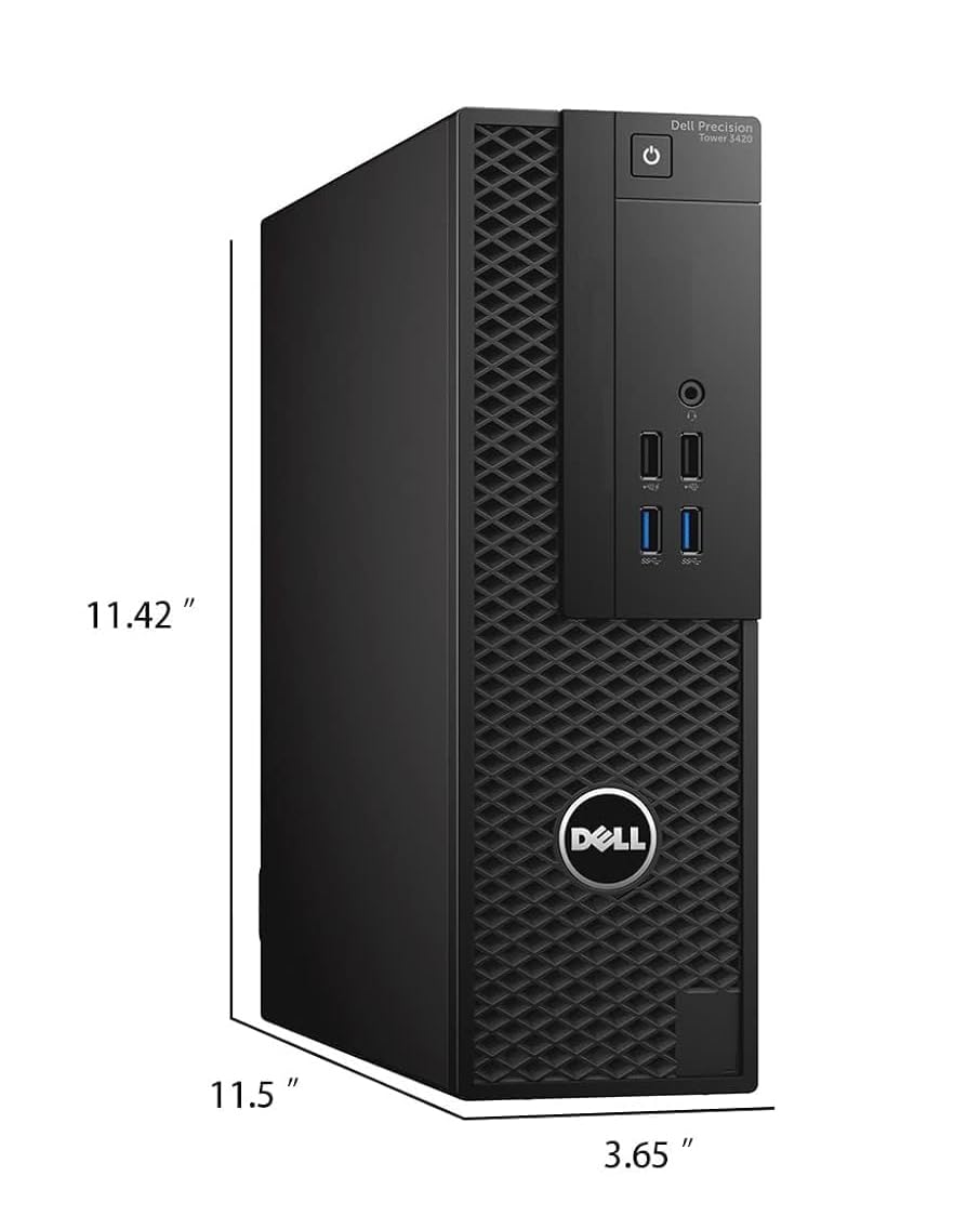 Amazon.com: Dell Precision Tower 3420 SFF Desktop Computer, Intel
