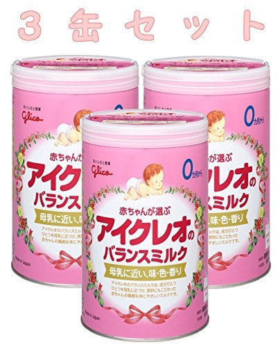Amazon.co.jp: 【3缶セット】 アイクレオのバランスミルク 800g : 食品