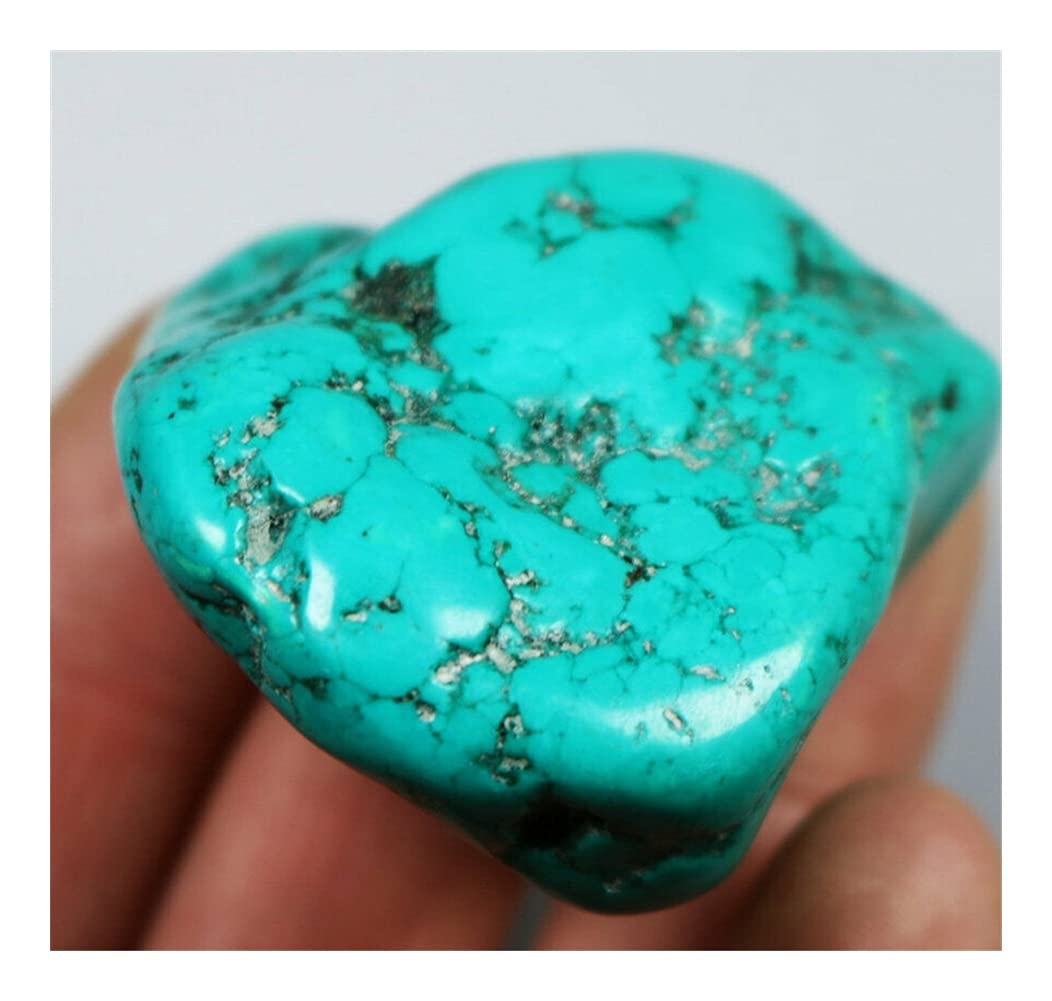 Amazon.co.jp: グリーン ターコイズ 宝石 天然 原石 水晶 レイキ