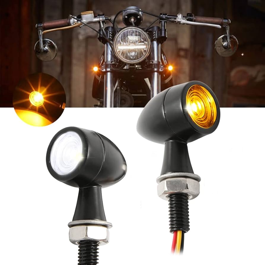 Amazon | keepdsgn オートバイ ウィンカー ミニブレットインジケーター