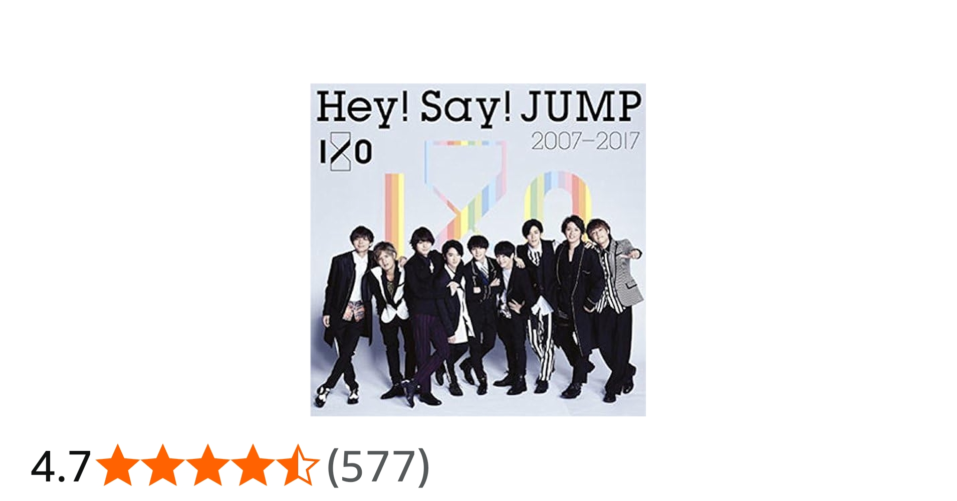 Amazon.co.jp: Hey! Say! JUMP 2007-2017 I/O(通常盤): ミュージック